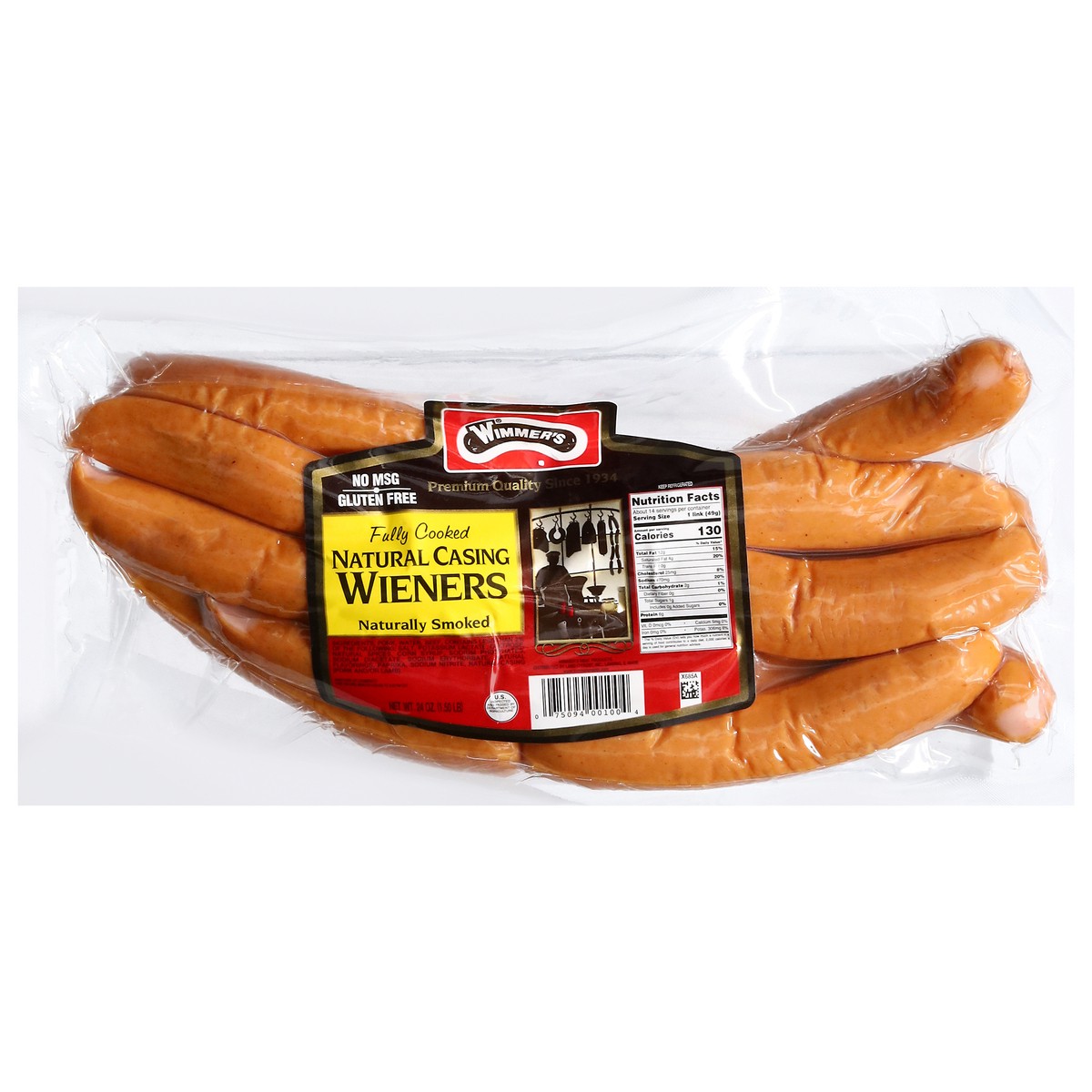 slide 7 of 14, Wimmer's Wieners, 24 oz