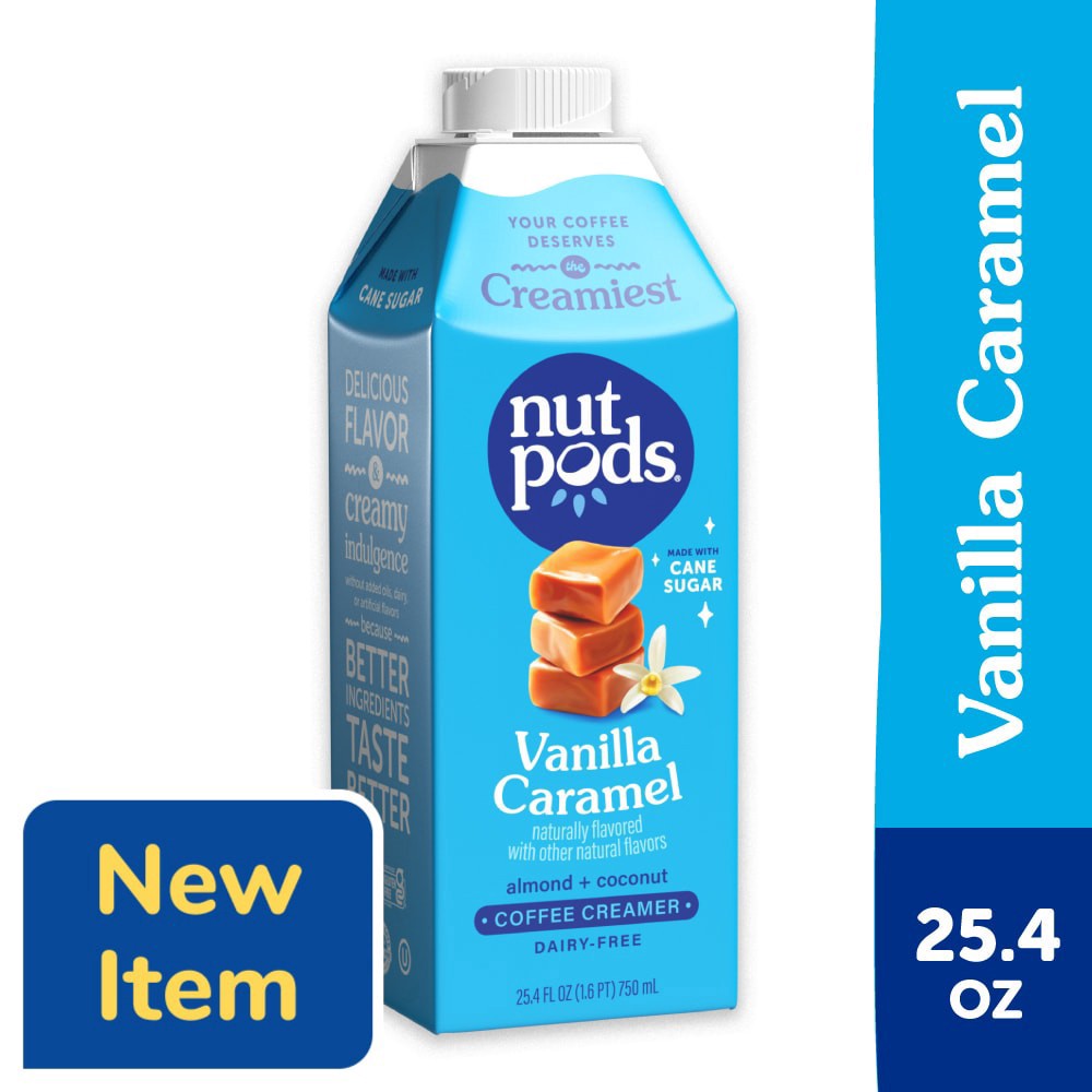 slide 3 of 6, Nut Pods Creamr Df Van Crml Swtnd, 25.4 fl oz