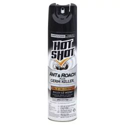 Hot Shot Unscented Ant And Roach Killer With Germ Killer