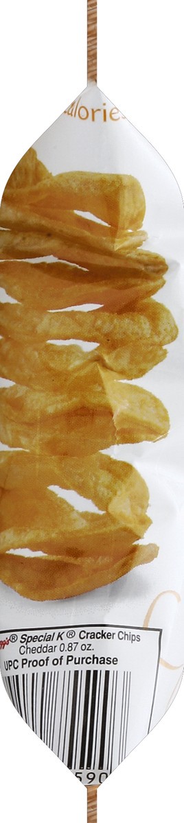 slide 3 of 6, Special K Cracker Chips, Cheddar, 0.87 oz