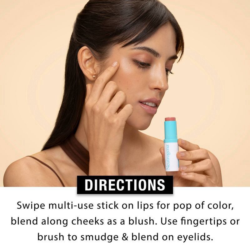 slide 8 of 9, Neutrogena Hydro Boost Hydrating Multi-Use Stick, Soft Pink, 0.26 oz, 0.26 oz