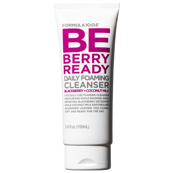 slide 1 of 1, Formula 10.0.6 Be Berry Ready Daily Foaming Cleanser, 3.4 fl oz