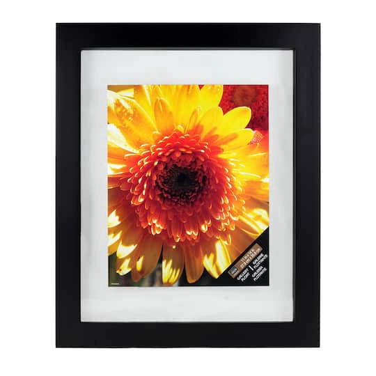 slide 1 of 3, Gallery 11" X 14" Black Float Frame By Studio Decor, 11 in x 14 in
