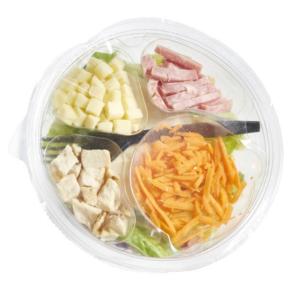 slide 3 of 29, Fresh from Meijer Salad Bowl, Chef with Chicken & Ham, 6.7 oz, 6.7 oz