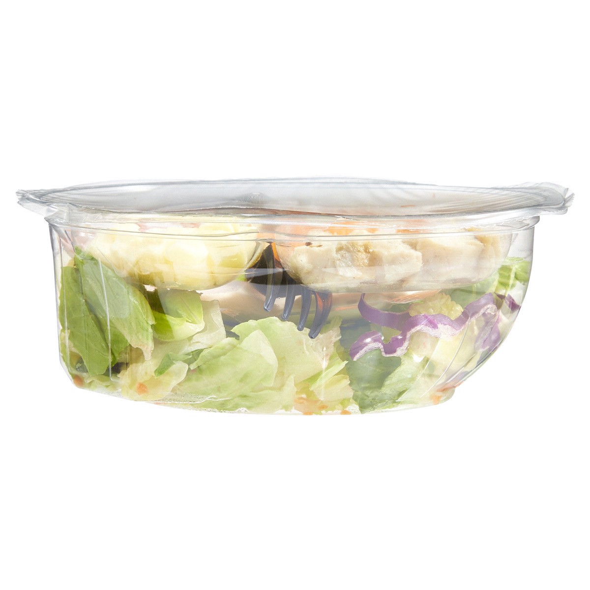 slide 11 of 29, Fresh from Meijer Salad Bowl, Chef with Chicken & Ham, 6.7 oz, 6.7 oz