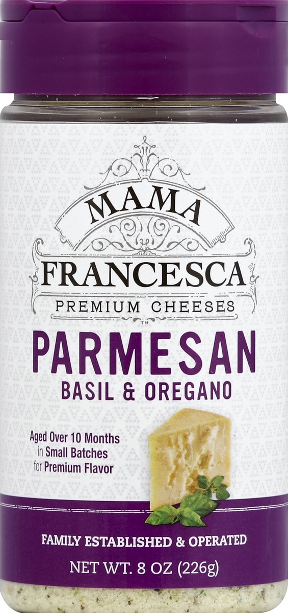 slide 2 of 2, Mama Francesca Grated Cheese 8 oz, 8 oz