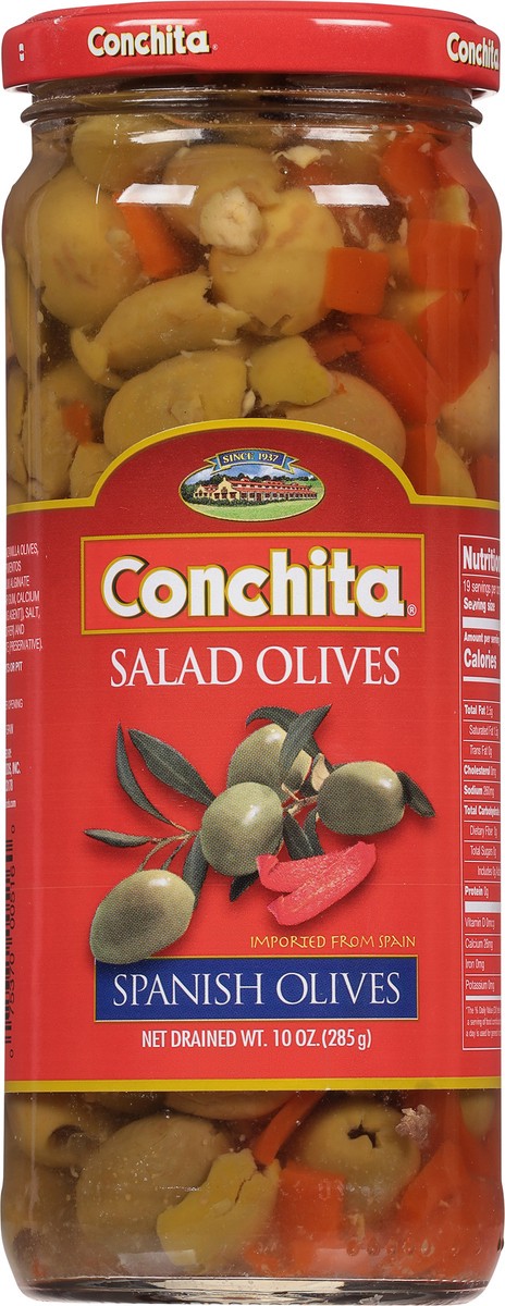 slide 12 of 13, Conchita Spanish Salad Olives 10 oz, 10 oz