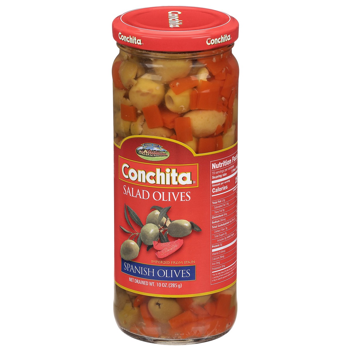 slide 3 of 13, Conchita Spanish Salad Olives 10 oz, 10 oz