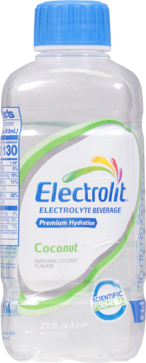 slide 5 of 9, Electrolit Premium Hydration Coconut Electrolyte Beverage 21 fl oz, 21 oz