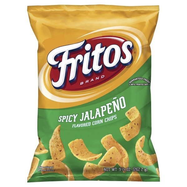 slide 1 of 3, Fritos Spicy Jalapeno Corn Chips, 9.25 oz
