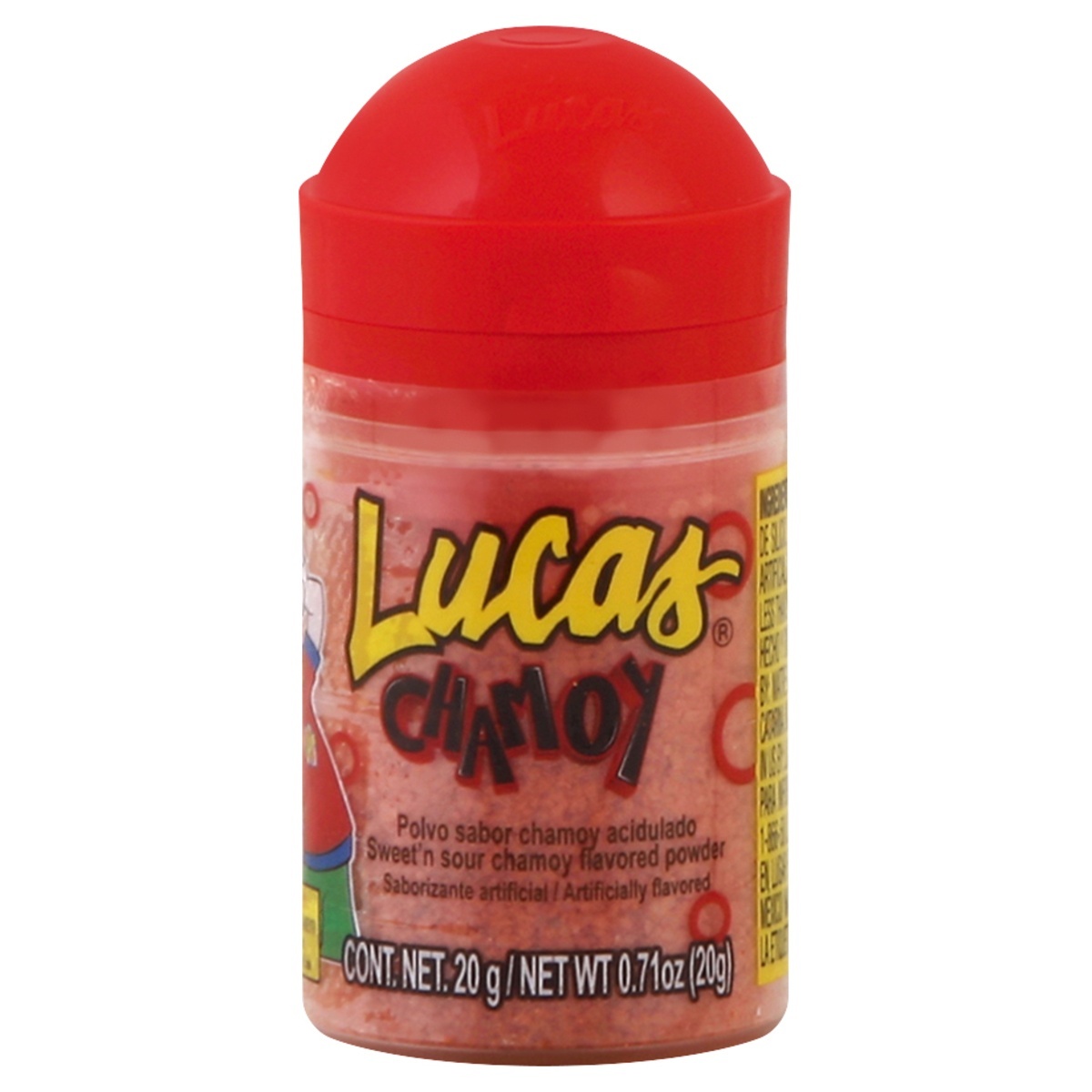 slide 1 of 4, Lucas Sweet n Sour Chamoy Flavored Powder Candy, 0.7 oz