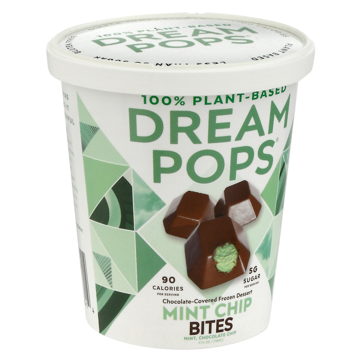 slide 2 of 9, Dream Pops Mint Chip Bites, 4 oz