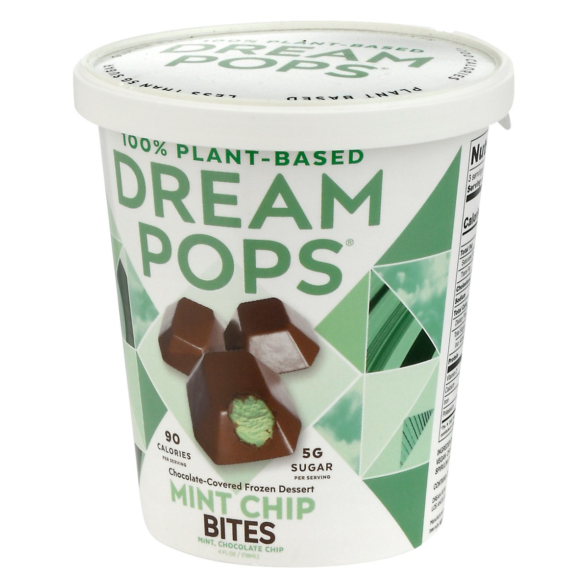 slide 6 of 9, Dream Pops Mint Chip Bites, 4 oz