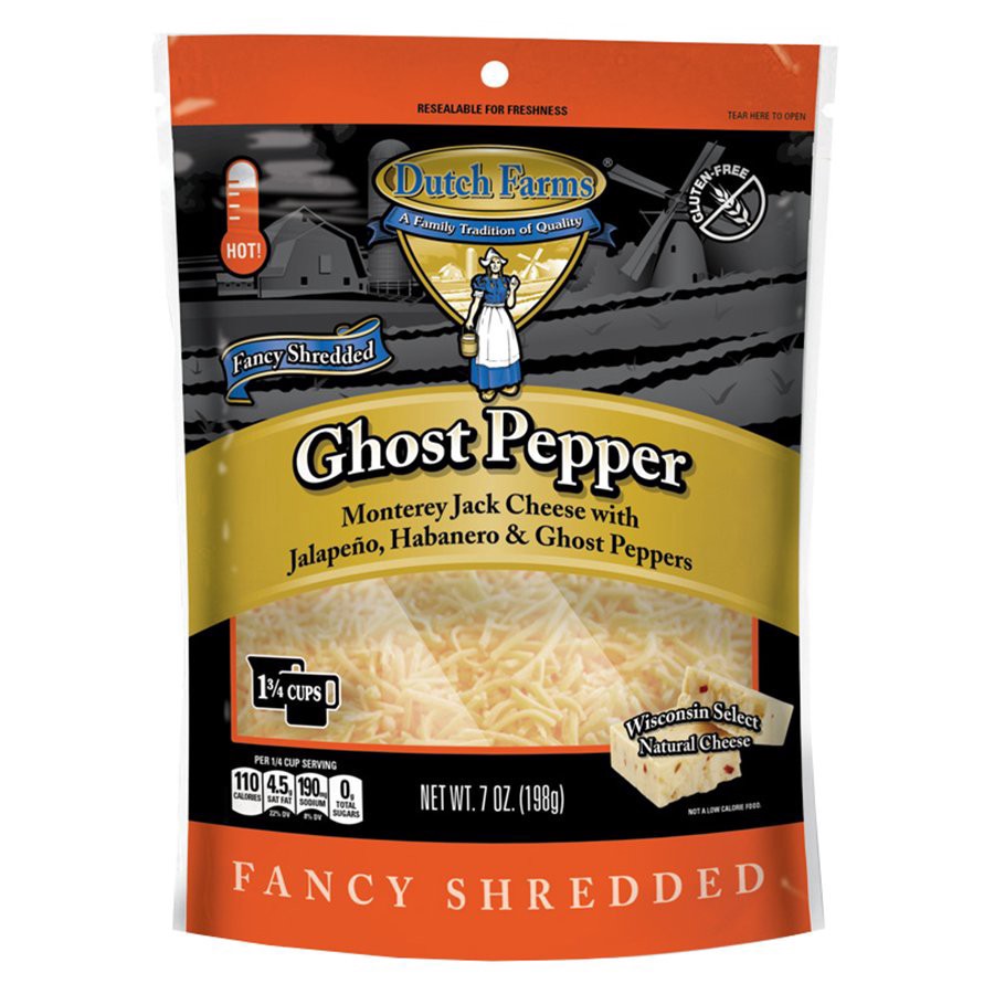 slide 1 of 1, Dutch Farms Fancy Ghost Pepper Shred, 1 ct