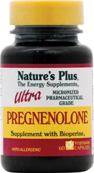 Nature's Plus Ultra Pregnenolone With Bioperine Energy Supplement