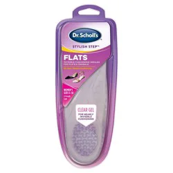 Dr. Scholl's Love Your Flats & Sandals 3/4 Length Insoles, All-day Comfort, Relieve & Prevent Shoe Discomfort, Absorbs Shock, Arch Support, No-Show Discreet Insert, 1 pair
