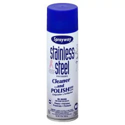 Sprayway Stainless Steel Polish & Cleaner 15 oz