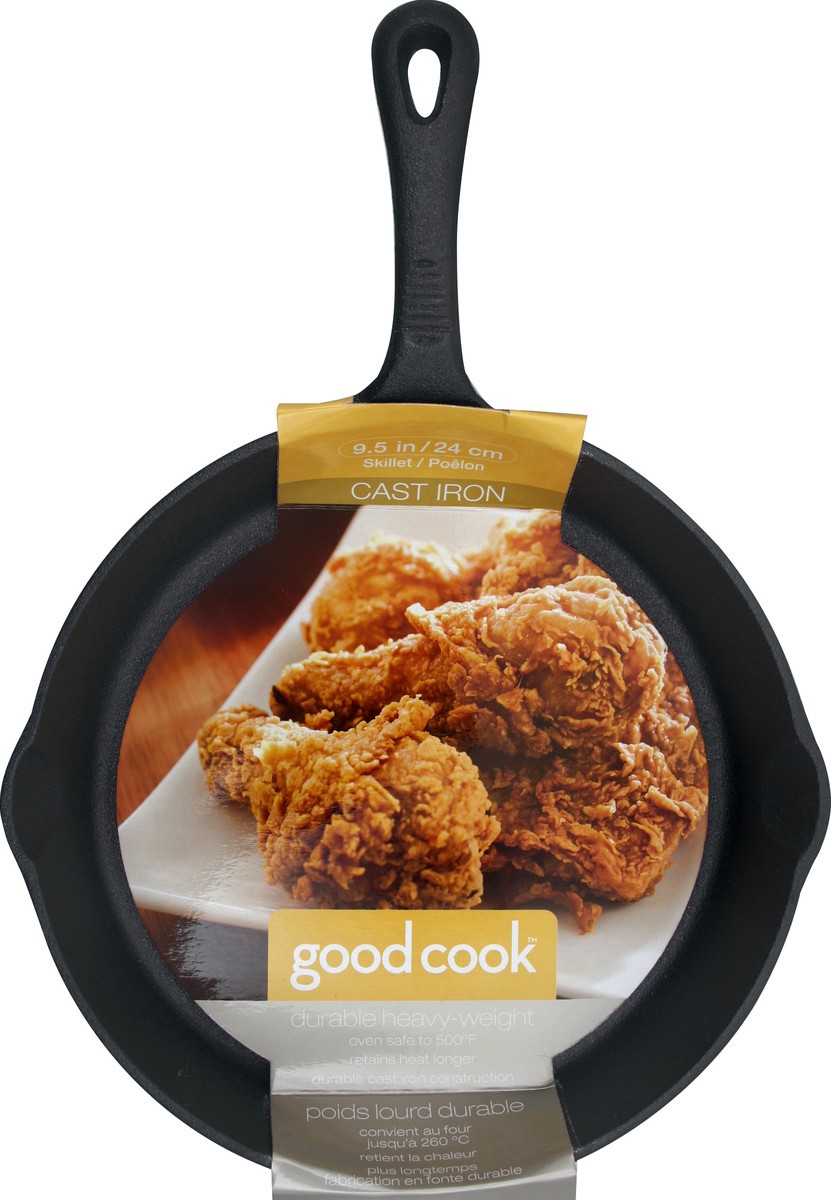 slide 1 of 6, Good Cook Cast Iron Skillet 11.5 Inch, 1 ct