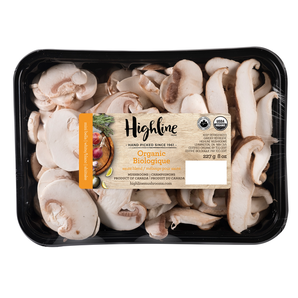 slide 1 of 1, Highline Mushrooms Highline Organic Saute Blend Mushrooms, 1 ct