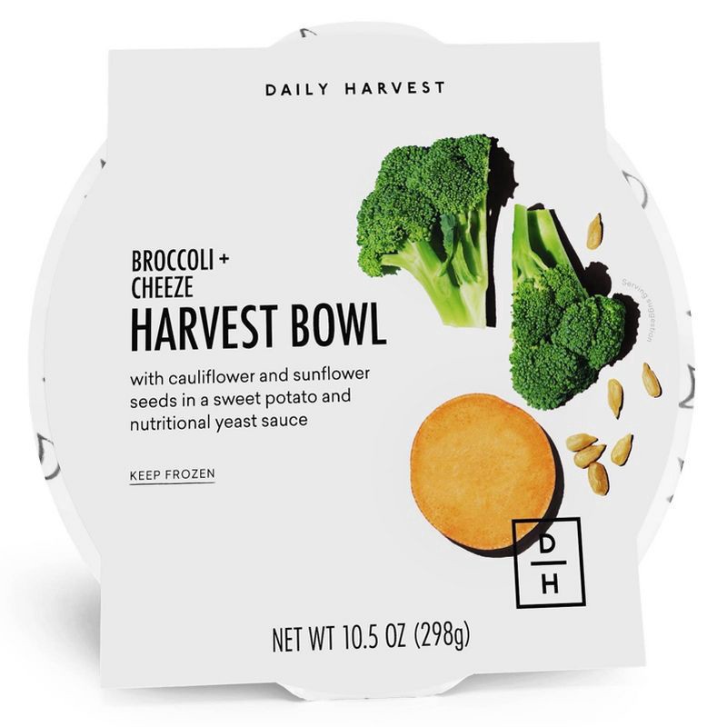 slide 9 of 9, Daily Harvest Broccoli + Cheeze Harvest Bowl 10.5 oz, 10.5 oz