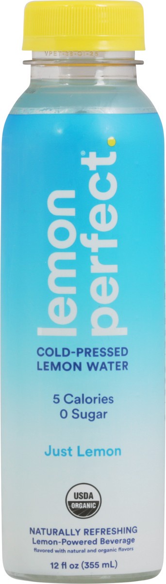 slide 13 of 14, Lemon Perfect Lemon Water, Cold-Pressed, 12 oz