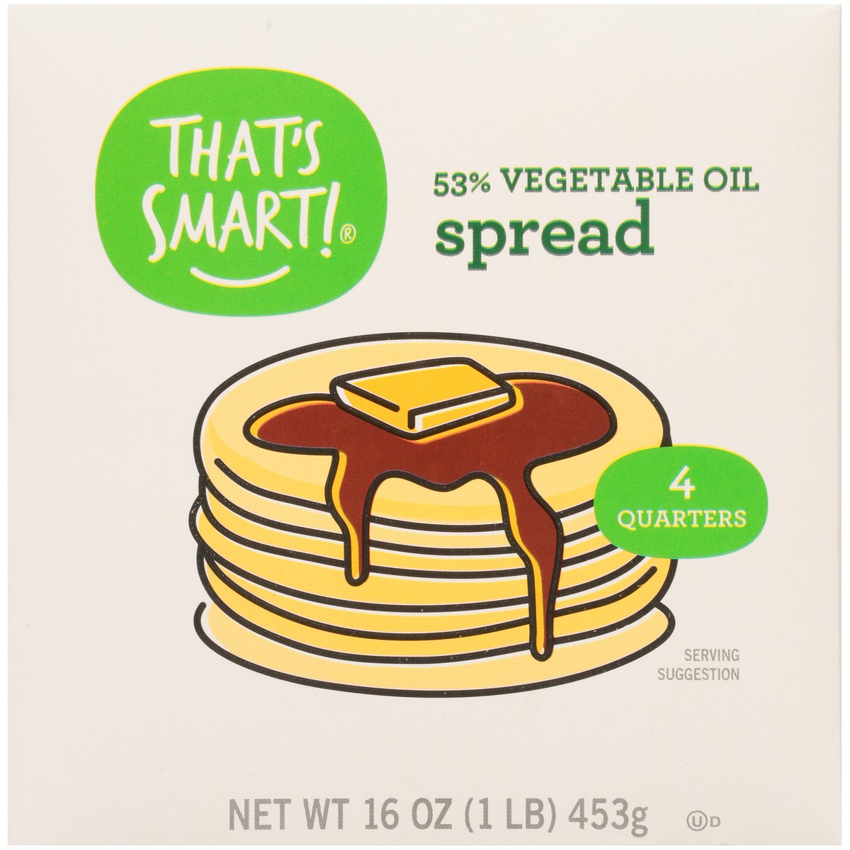 slide 9 of 9, That's Smart! 53% Vegetable Oil Spread, 16 oz