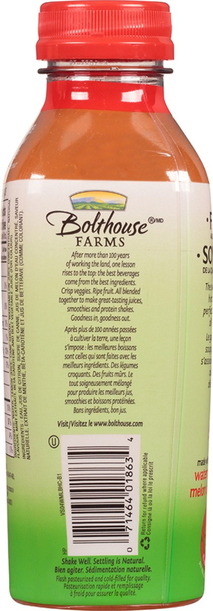 slide 5 of 11, Bolthouse Farms Watermelon Mint Lemonade Juice - 15.2 fl oz, 15.2 fl oz