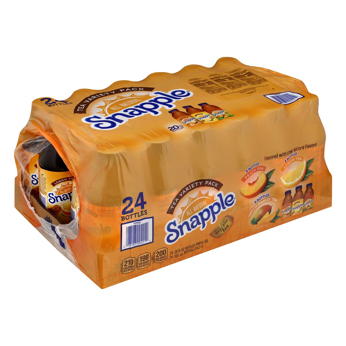 slide 9 of 12, Snapple Variety Pack Tea 24 ea, 24 ct