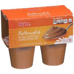 Hy-vee Butterscotch Pudding Cups