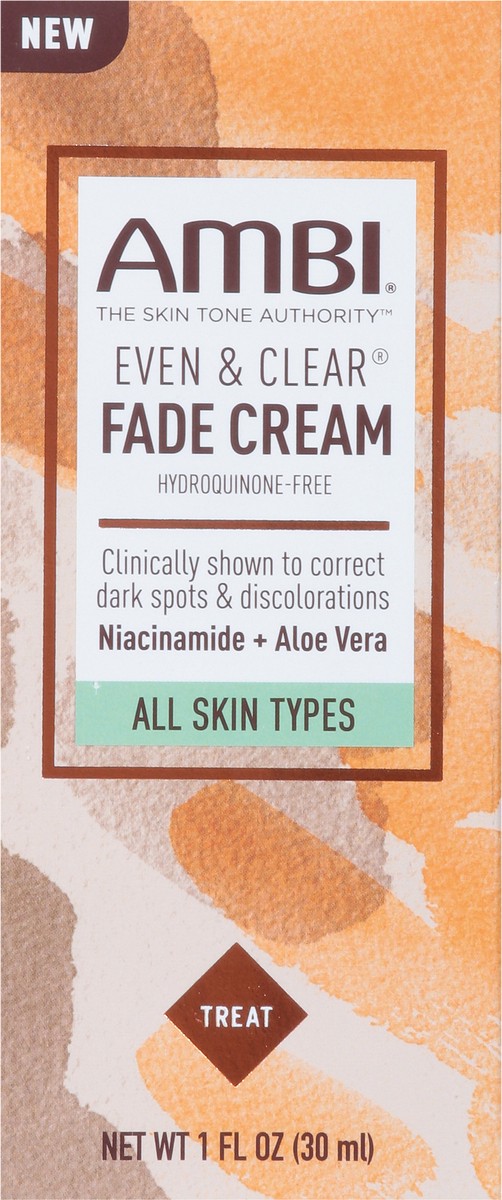 slide 8 of 13, Ambi Even & Clear Treat Fade Cream 1 fl oz, 1 fl oz