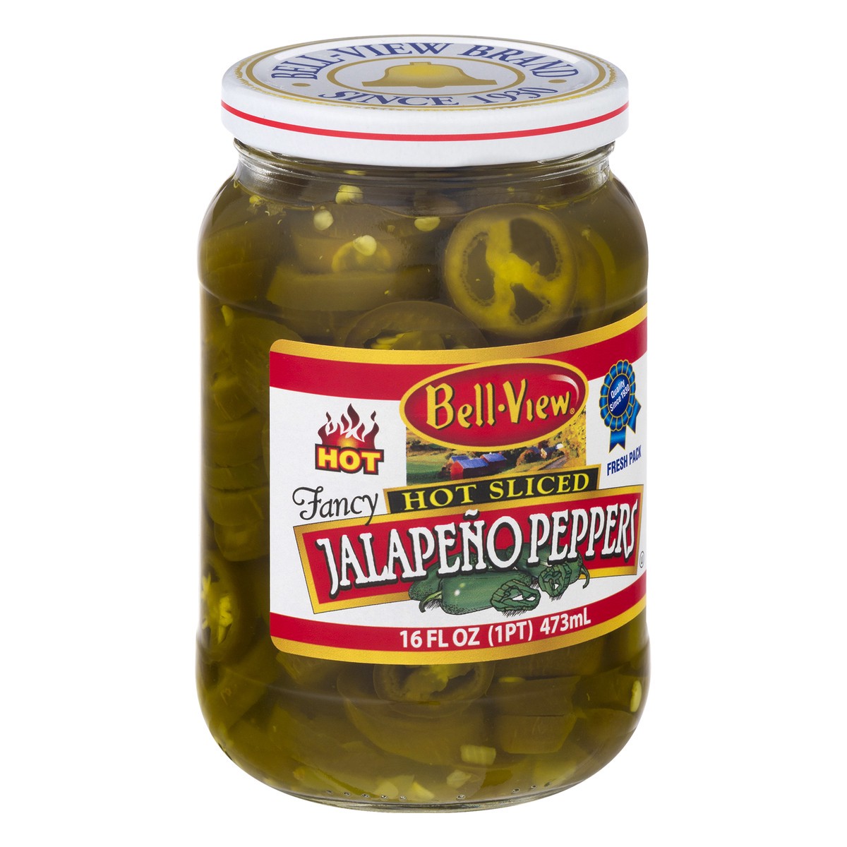 slide 6 of 13, Bell-View Hot Sliced Fresh Pack Jalapeno Peppers 16 oz, 16 oz