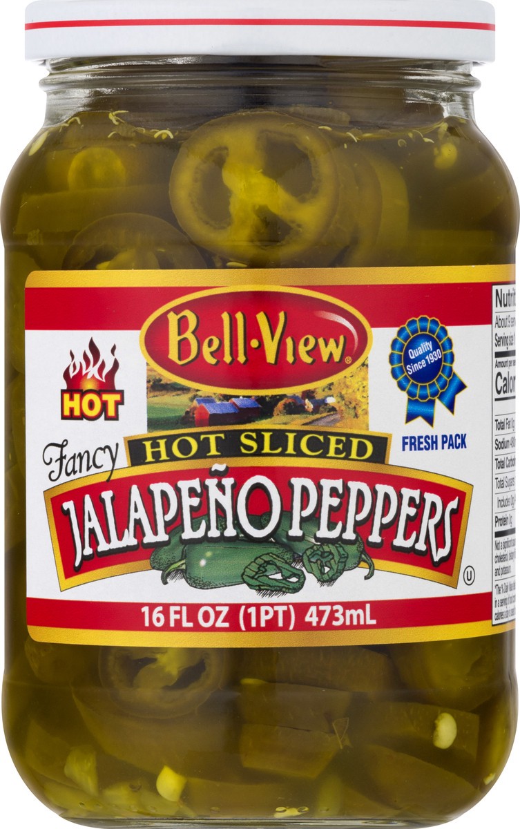 slide 3 of 13, Bell-View Hot Sliced Fresh Pack Jalapeno Peppers 16 oz, 16 oz