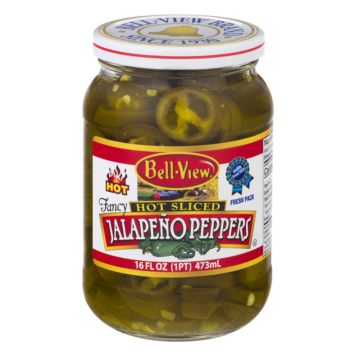 slide 13 of 13, Bell-View Hot Sliced Fresh Pack Jalapeno Peppers 16 oz, 16 oz