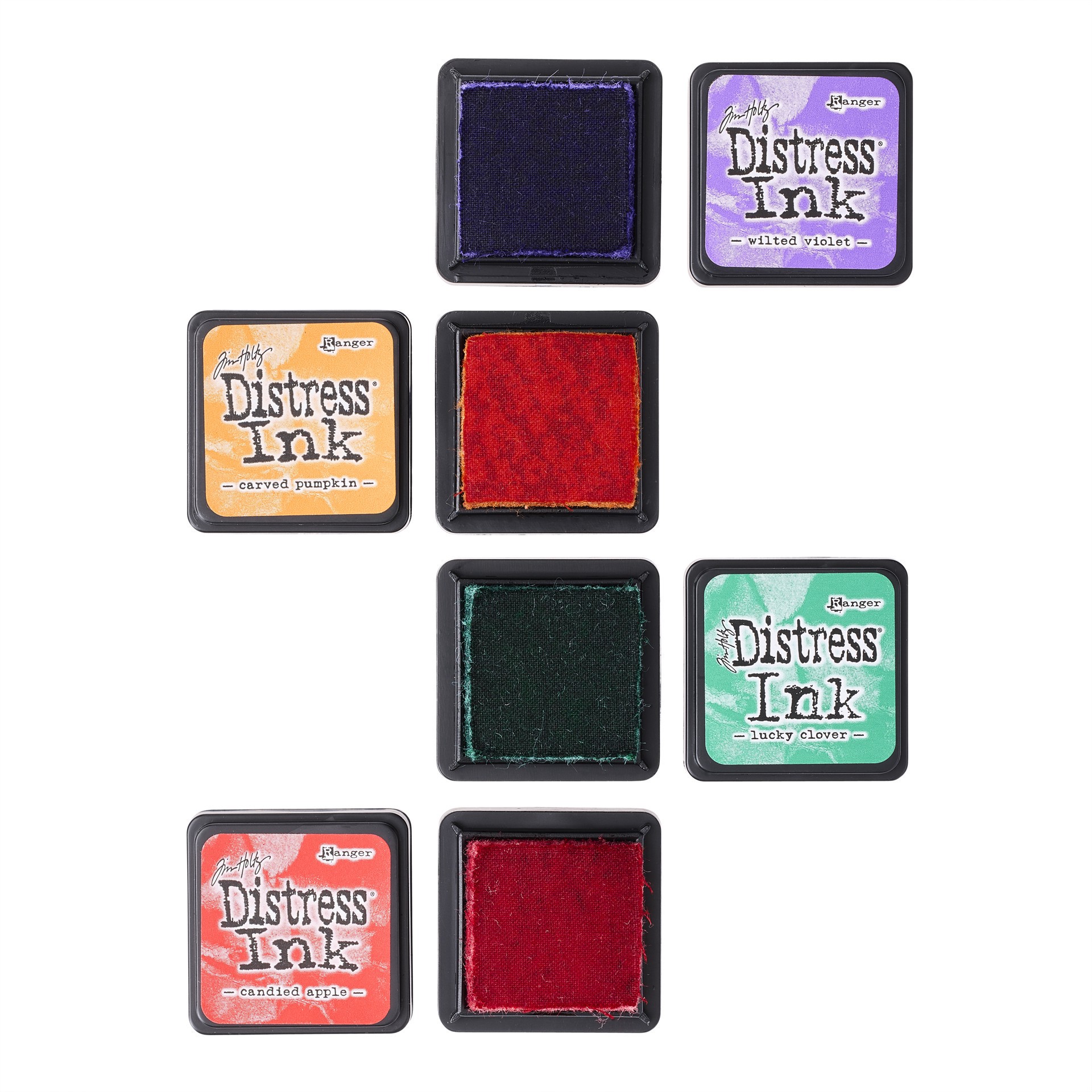 slide 5 of 5, Distress Mini Ink Pads Kit 15-Assorted Colors 4""x1"", 1 ct