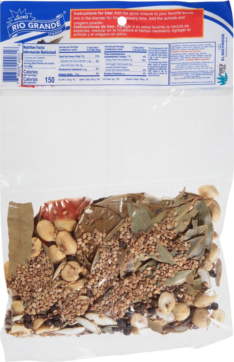 slide 8 of 9, Rio Grande Spice Mix 3 oz, 3 oz