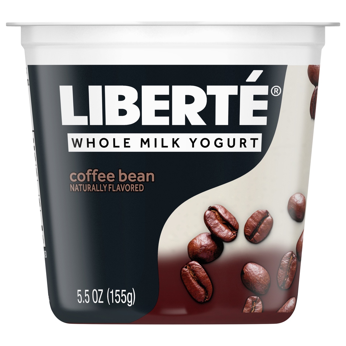 slide 1 of 1, Liberté Yogurt, Coffee Bean Whole Milk Yogurt, 5.5 oz, 5.5 oz