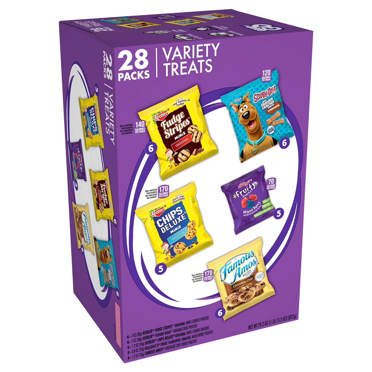 slide 1 of 1, Variety Treats Assorted Snacks Variety Pack Variety Pack, 29.2 oz