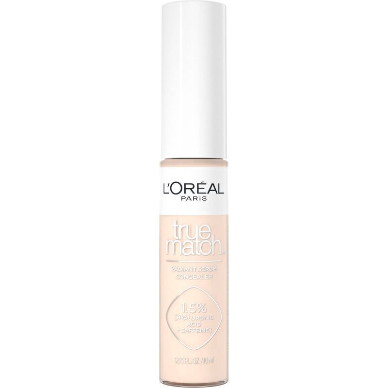 slide 9 of 10, L'Oréal True Match W1 Light Radiant Serum Concealer 0.33 fl oz, 0.33 fl oz