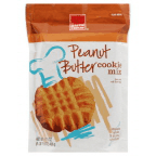 slide 1 of 1, Harris Teeter Peanut Butter Cookie Mix, 17.5 oz