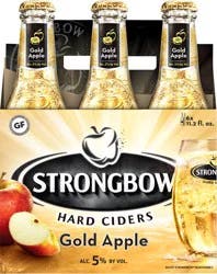 Strongbow Gold Apple Hard Cider, 6 Pack, 11.2 fl oz Bottles