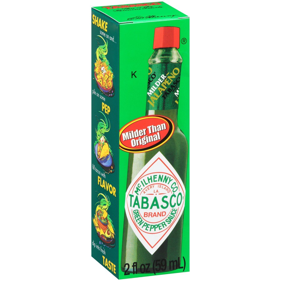 slide 7 of 8, Tabasco Green Jalapeo Pepper Sauce, 2 fl oz