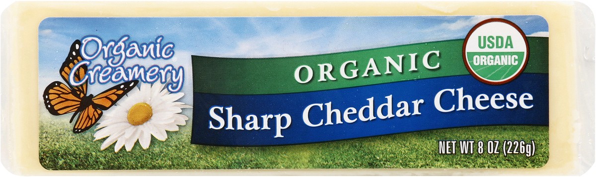 slide 6 of 8, Organic Creamery Cheese 8 oz, 8 oz