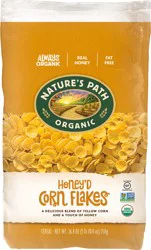 Nature's Path Organic Honey'd Corn Flakes Cereal 26.4 oz