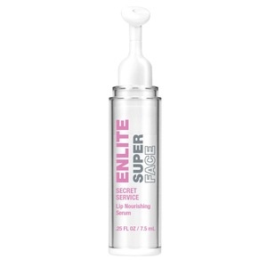 slide 1 of 1, Enlite Enlite Super Face Secret Service Lip Nourishing Serum, 0.25 oz