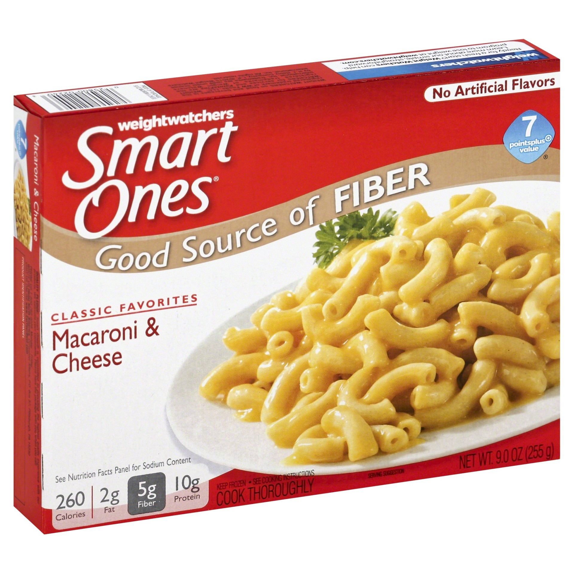 slide 1 of 8, Smart Ones Tasty American Favorites Macaroni & Cheese 9 oz Box, 9 oz