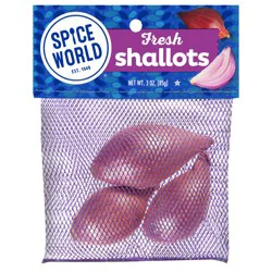 Spice World Fresh Shallots 3 oz