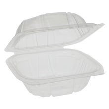 slide 1 of 1, Earthchoice Cont Plas 6X6" Clr Hngd, 321 ct