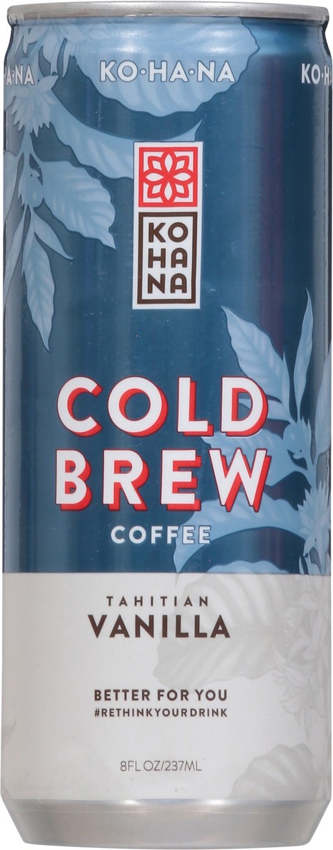 slide 9 of 9, Kohana Cold Brew Tahitian Vanilla Coffee - 8 fl oz, 8 fl oz