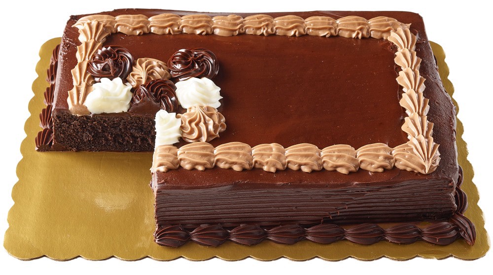 slide 2 of 3, Bakery Fresh Chocolate Cake With Chocolate Icing, 55 oz