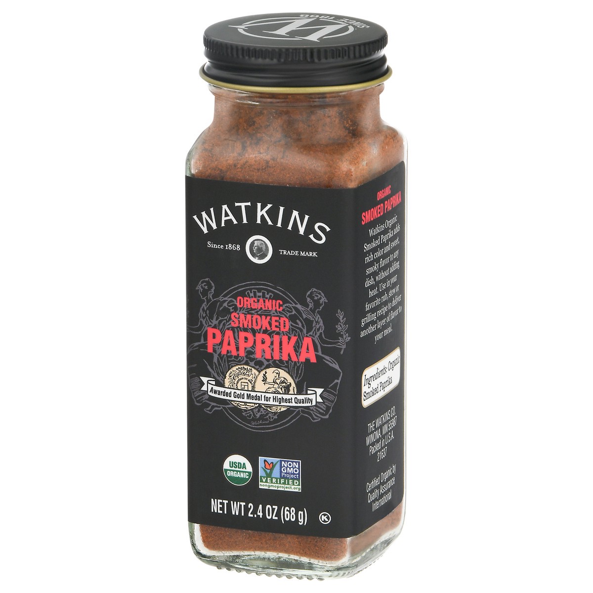 slide 2 of 11, Watkins Organic Smoked Paprika 2.4 oz, 2.4 oz
